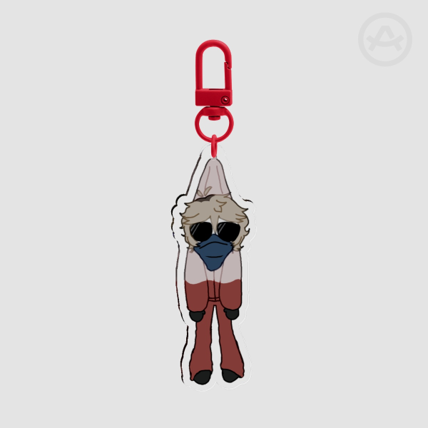 Snowdave Acrylic Keychain || PARODYSTUCK
