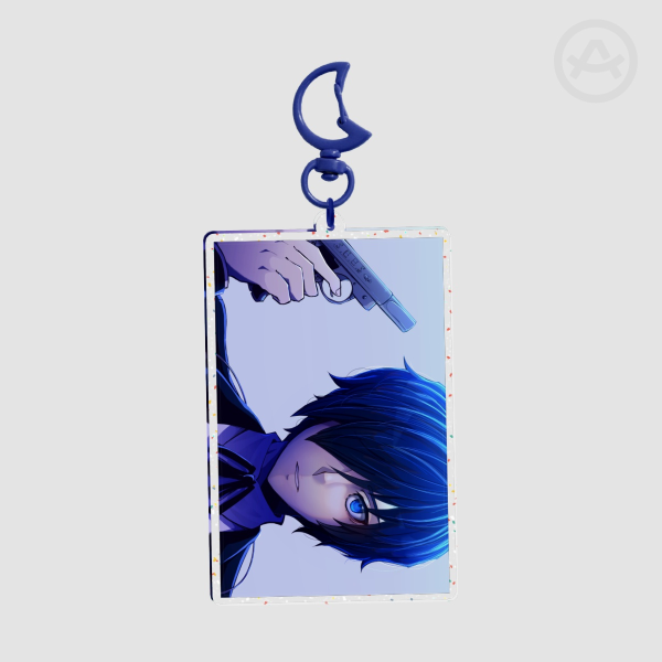 Makoto Yuki Artwork Glitter Acrylic Keychain