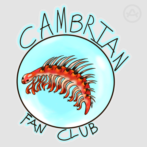 [Nature] Cambrian Hallucigenia Clear Vinyl Stickers
