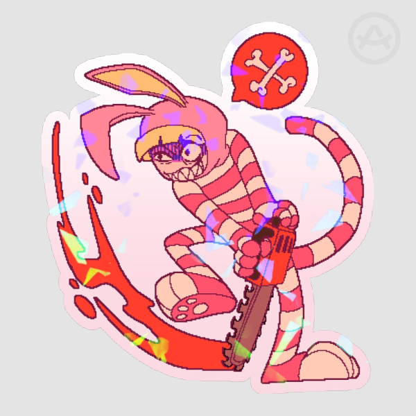 Popee The Performer Sticker