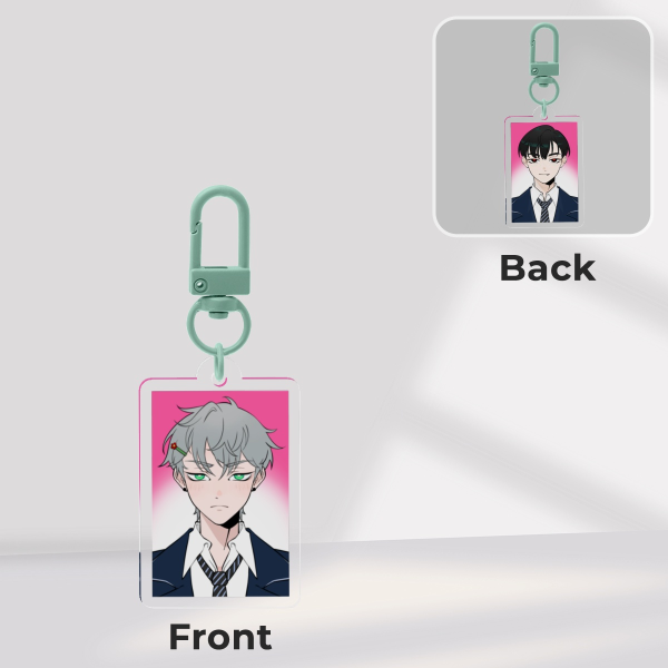 ALNST Till x Ivan ID Keychain (double sided)