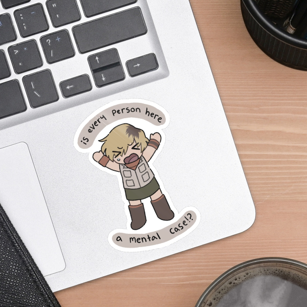 Heather "Mental Case" Sticker