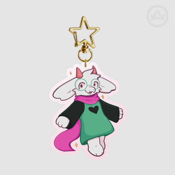 Ralsei Deltarune Keychain