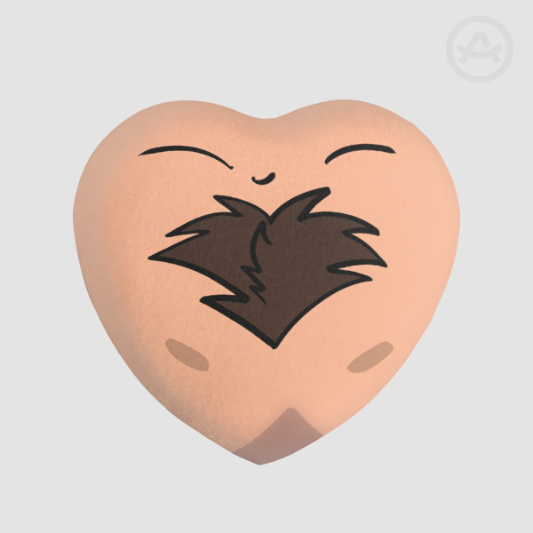 Camy Chest Plush Badge