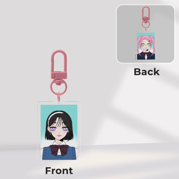 ALNST Sua x Mizi ID Keychain (double sided)