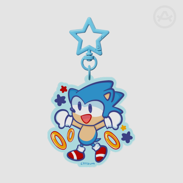 Sonic the Hedgehog I Acrylic Keychain