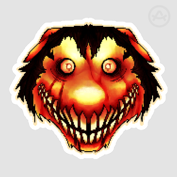 Smile Dog Sticker