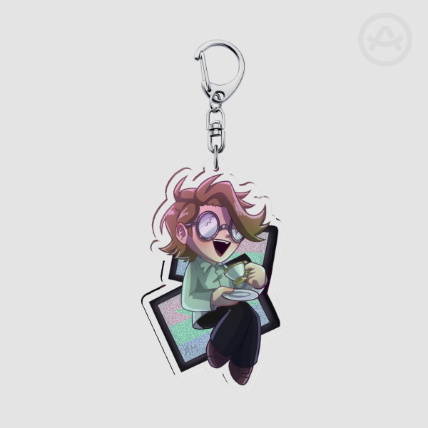 Charles Madness Man Acrylic Keychain