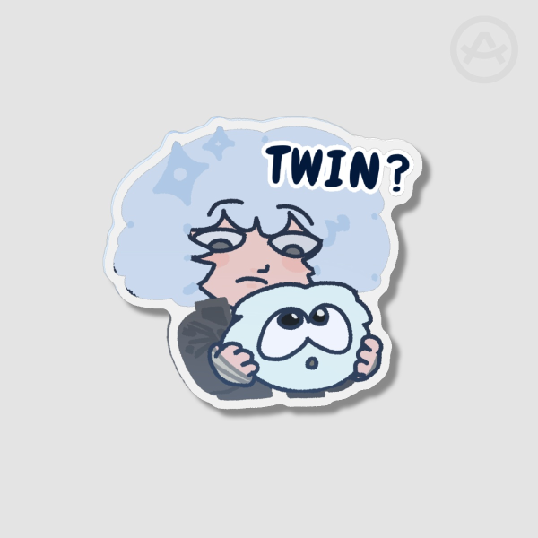 Ranmaru & Puffle (magnet)