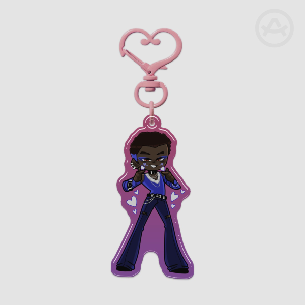 [Life Series] BigB Valentine's Special | Epoxy Keychain