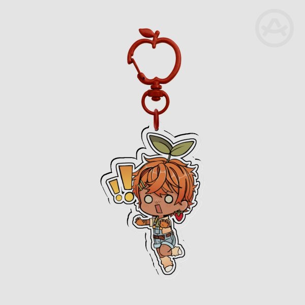 Surprised!Sprout Acrylic Keychain
