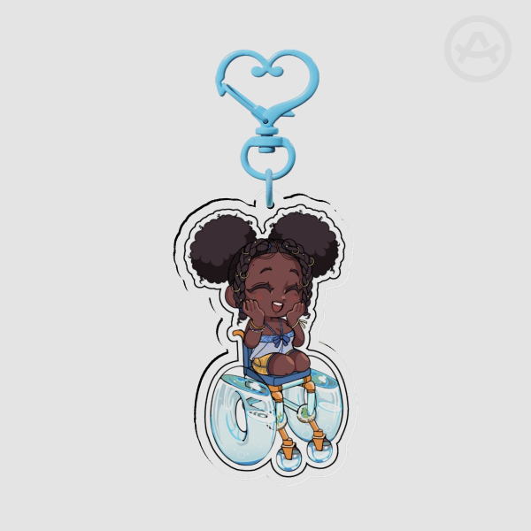 Darya Acrylic Keychain