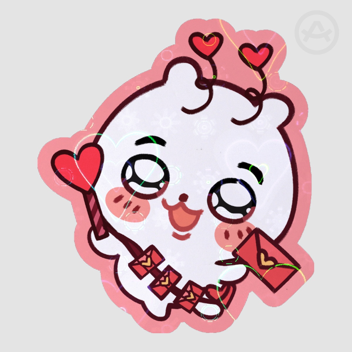 Chiikawa Valentine's Day Sticker
