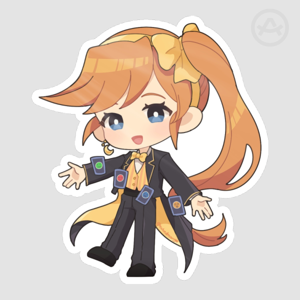 Athena/Ace Attorney Sticker