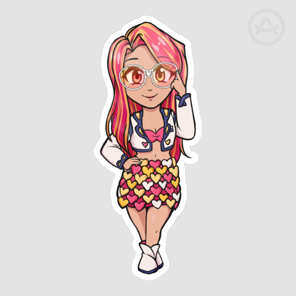 Chibi Everything! - Skylar Specs (Sticker)