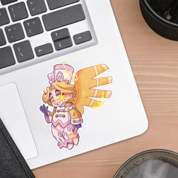 Abel - Hello Chibi - Holo Sticker