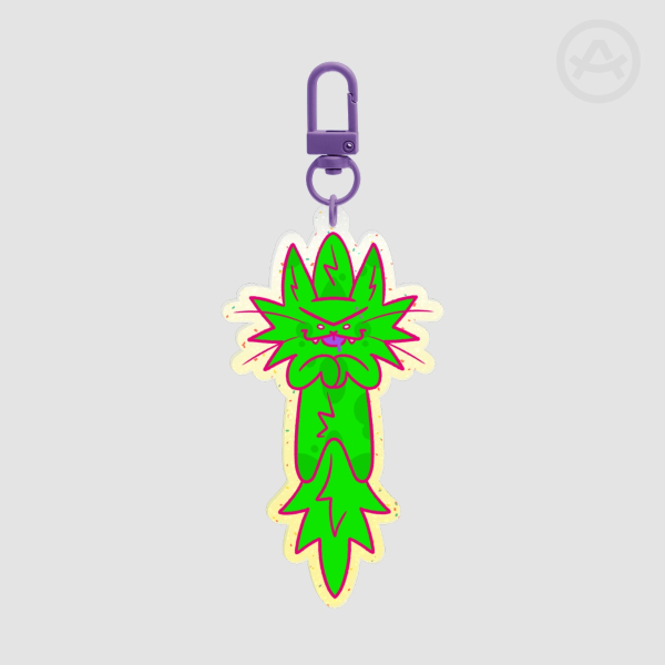 TOXIC KITTY - Keychain