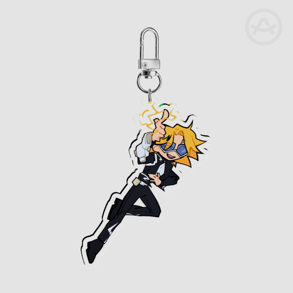 Denki Kaminari Hero Keychain