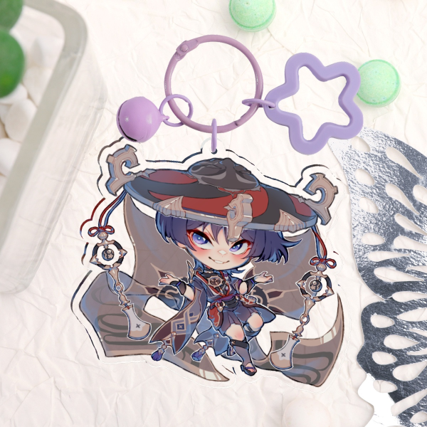 Scaramouche - Clear Acrylic Keychain