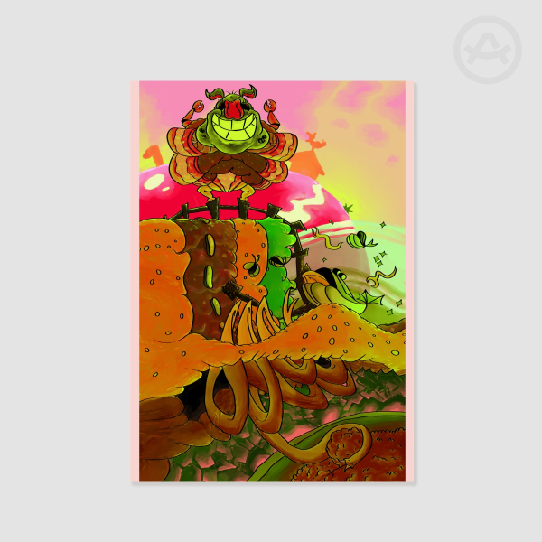 "Season's Meatings" Poster