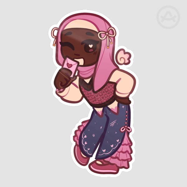 Vermilya | Khadijah Valentine's Sticker