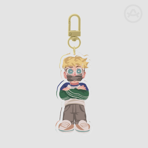 Jonnaay Muted Acrylic Keychain