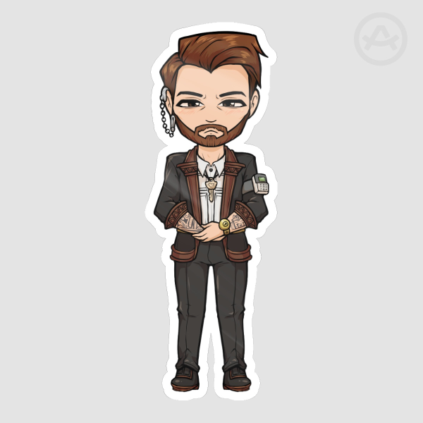 Chibi Everything! - Dorian (Sticker)