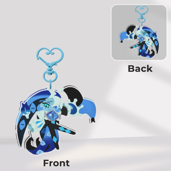 Shadow Milk cookie keychain