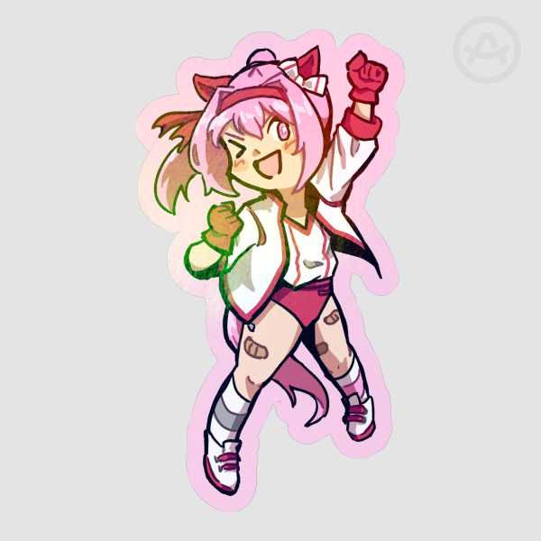 Haru Urara Die Cut Sticker