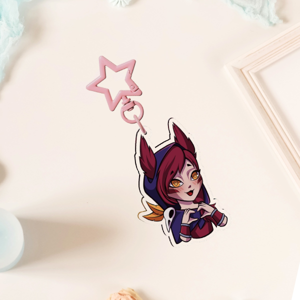 Xayah Acrylic Keychain