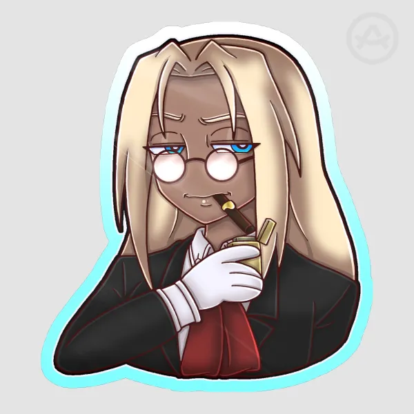 Sir Integra Hellsing Sticker