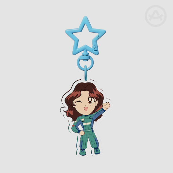 The Mystical Racers Sara Keychains