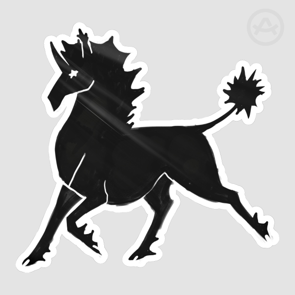 Colored Edge Die Cut Stickers