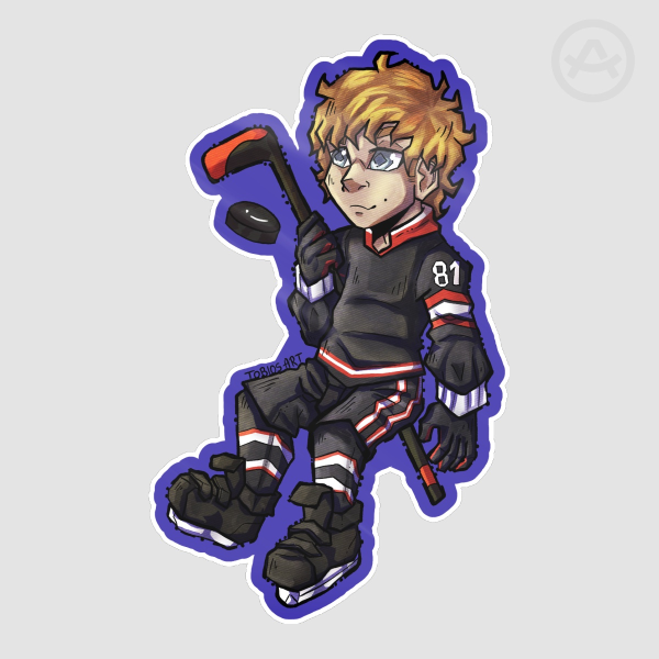 Heated Rivarly Ilya Rozanov sticker