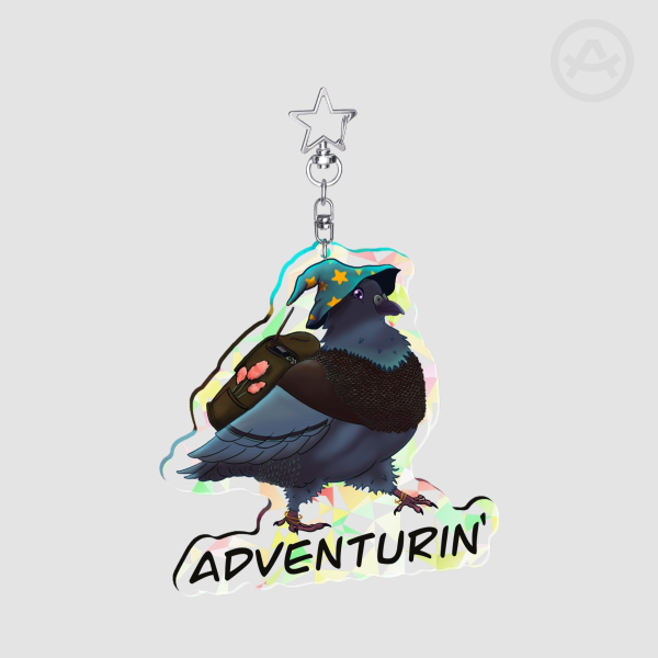 Adventurin Pigeon Charm
