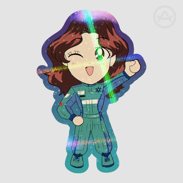 Mystical Racers Sara Stickers
