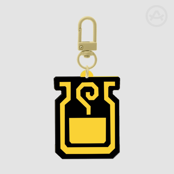 Yellow Potion Keychain