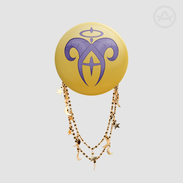 GuitarSpear Logo Badge With Chains