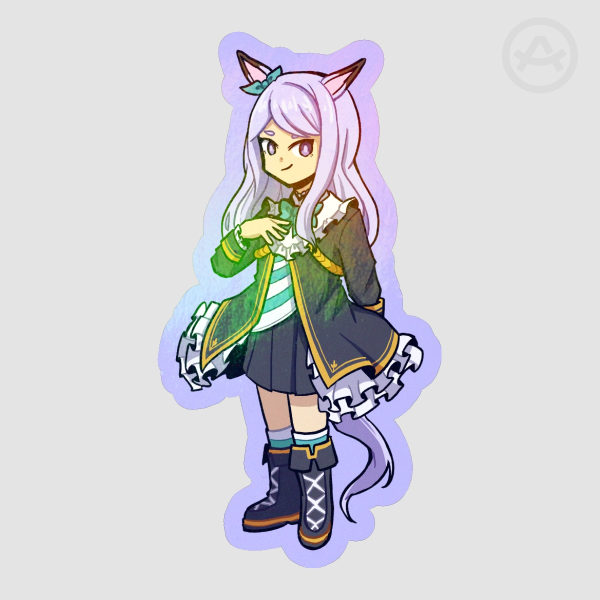 Mejiro Mcqueen Die Cut Sticker