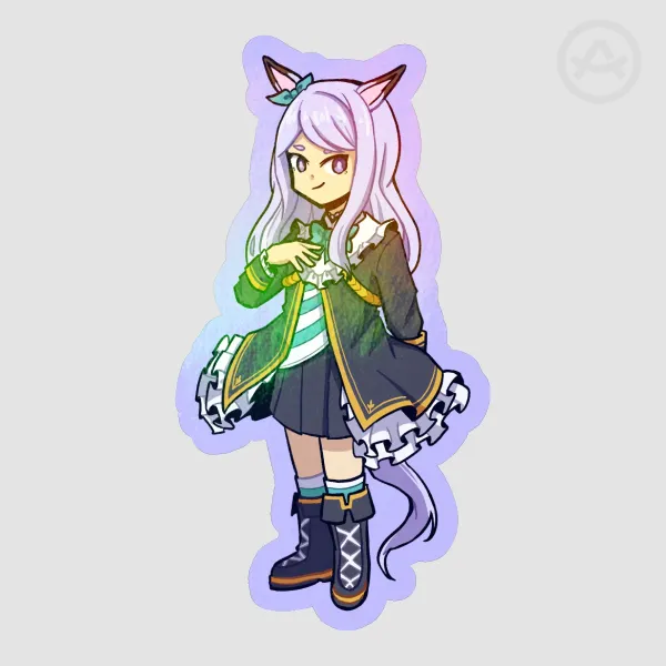 Mejiro Mcqueen Die Cut Sticker