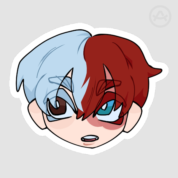 Shoto Todoroki Small Sticker