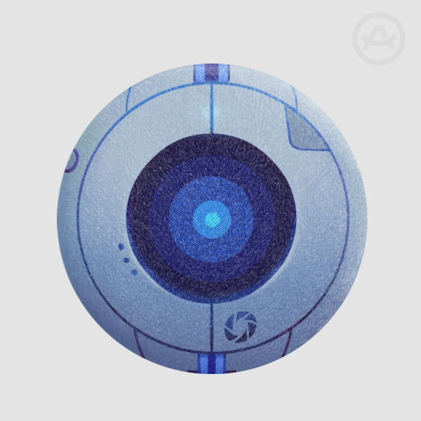 Wheatley Plush Badge
