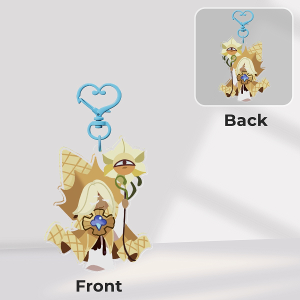 Pure Vanilla cookie keychain