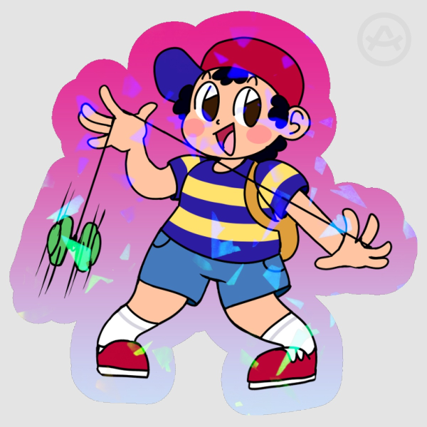 Ness Clear PET Stickers