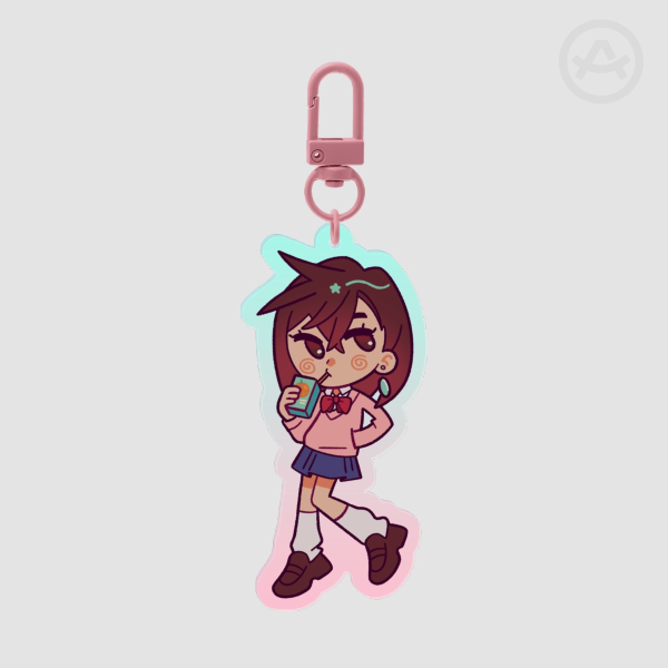 Momo Acrylic Keychain