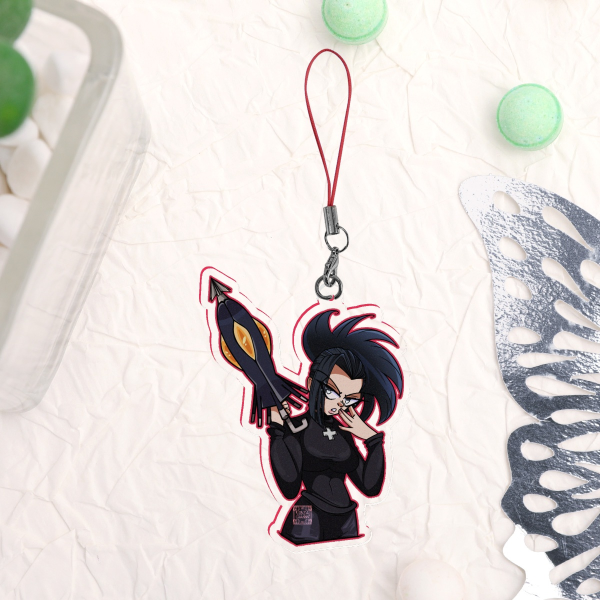 Skullgirls×MHA - Momo Yaoyorozu as PARASOL Keychains