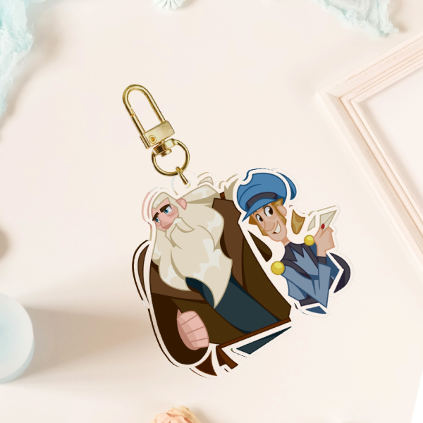 Klaus and Jasper Acrylic Keychain