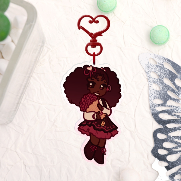 Vermilya | Imani Valentine's Keychain