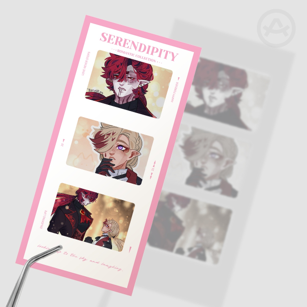 Vampire Polaroid Photocard