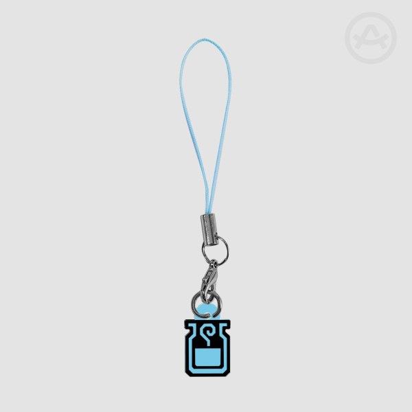 Blue Potion Phone Charm
